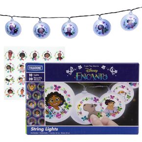 Paladone Encanto String Lights with Stickers - 54" Length (137 cm) Indoor Room Lighting - Disney Kids Movie Encanto Bedroom Decor and Party Decoration in Saudi Arabia