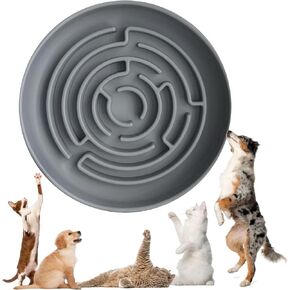 STUDESK أطباق سيليكون للتغذية البطيئة للكلاب، وعاء تغذية بطيء للكلاب مع أكواب شفط، أوعية طعام ألغاز بطيئة للحيوانات الأليفة للسلالات الصغيرة والمتوسطة والكبيرة in Kuwait
