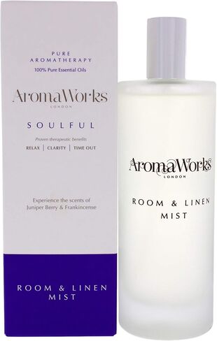 Aromaworks Soulful Room Mist - Frankincense, Fruity Juniper Berry And Patchouli - 3.38 Oz Room Spray in Saudi Arabia