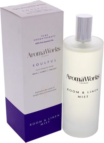 Aromaworks Soulful Room Mist - Frankincense, Fruity Juniper Berry And Patchouli - 3.38 Oz Room Spray in Saudi Arabia