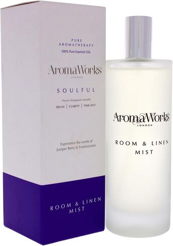 Aromaworks Soulful Room Mist - Frankincense, Fruity Juniper Berry And Patchouli - 3.38 Oz Room Spray in Saudi Arabia