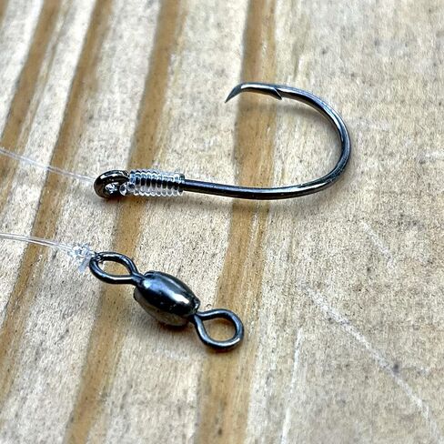 Hey Skipper Pre Tied Multi-Use Bottom Fishing Rig “Sure Catch" Rig Surf Fishing/Pier Fishing/Saltwater Fishing Rig: (Carolina Rig, Fish Finder Rig, Free Line + Bobber Fishing) in Kuwait