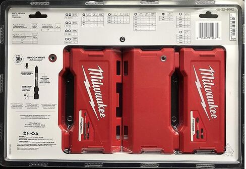 Milwaukee Shockwave Impact Driver Bit Set (74 Piece) 48-32-4062 in Saudi Arabia