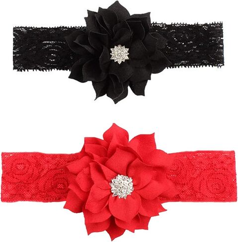 NEW Girl Baby Headbands (1)(red) in Saudi Arabia