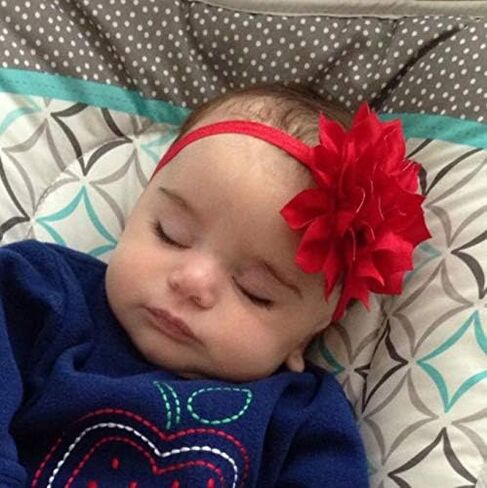 NEW Girl Baby Headbands (1)(red) in Saudi Arabia