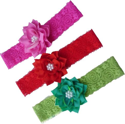 NEW Girl Baby Headbands (1)(red) in Saudi Arabia