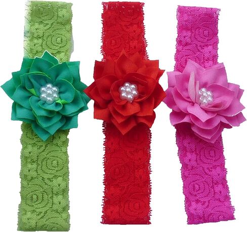 NEW Girl Baby Headbands (1)(red) in Saudi Arabia