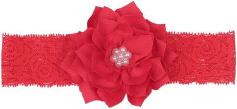 NEW Girl Baby Headbands (1)(red) in Saudi Arabia