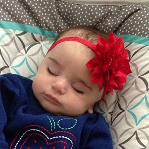 NEW Girl Baby Headbands (1)(red) in Saudi Arabia