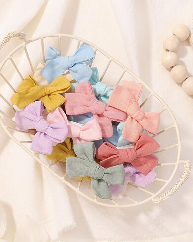 40 قطعة من مشابك شعر الأطفال من jollybows مقاس 2 بوصة للفتيات، أقواس أطفال صغيرة مبطنة بالكامل، مشابك شعر صغيرة للرضع والفتيات الصغيرات والأطفال المراهقين، شعر ناعم in Kuwait