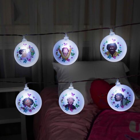 Paladone Encanto String Lights with Stickers - 54" Length (137 cm) Indoor Room Lighting - Disney Kids Movie Encanto Bedroom Decor and Party Decoration in Saudi Arabia