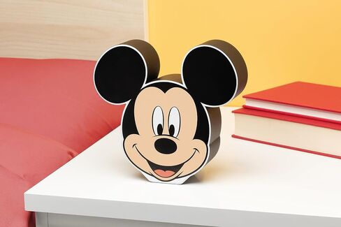 Paladone Mickey Mouse Night Light | Officially Licensed Disney Bedroom Decor and Desk Lamp in Saudi Arabia