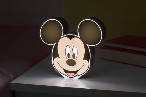 Paladone Mickey Mouse Night Light | Officially Licensed Disney Bedroom Decor and Desk Lamp in Saudi Arabia