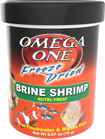 Omega One Freeze Dried Brine Shrimp 0.67oz. in Saudi Arabia