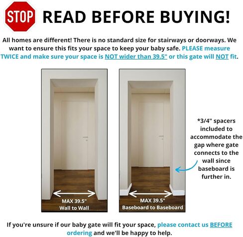 بوابة أمان للأطفال بتصميم كريستال من كيودوس - تلبي المعايير الأوروبية الأكثر متانة - تصميم عصري وآمن لا مثيل له - الجمال والسلامة معًا في آخر - تركيب بسيط | تركيب أدوات تثبيت in Kuwait