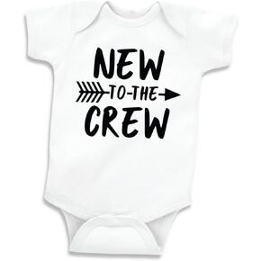 Bump and Beyond Designs New to The Crew Pregnancy Announcement Newborn Clothes