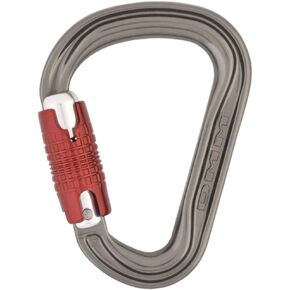 DMM Phantom HMS Locking Carabiner - Titanium/Red Kwiklock in Kuwait