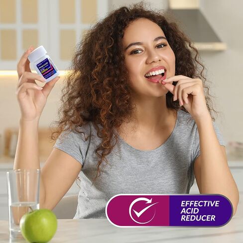 GeriCare Omeprazole Delayed Release Capsules 20.6mg - Acid Reducer Pills for 24 Hour Heartburn Relief - Acid Reflux Medicine to Treat Frequent Heartburn (42 Count) in Saudi Arabia