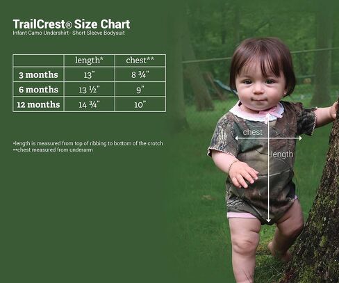 TrailCrest by Treel Newborn Baby Boy Girl Infant Undershirt- Short Sleeve Romper Bodysuit Camo Jumpsuit in Saudi Arabia