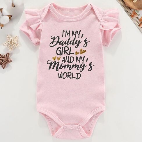 Love Nana Papa Baby Boy Clothes Unisex Funny Baby Girl Baby Bodysuit 0-3 months in Saudi Arabia