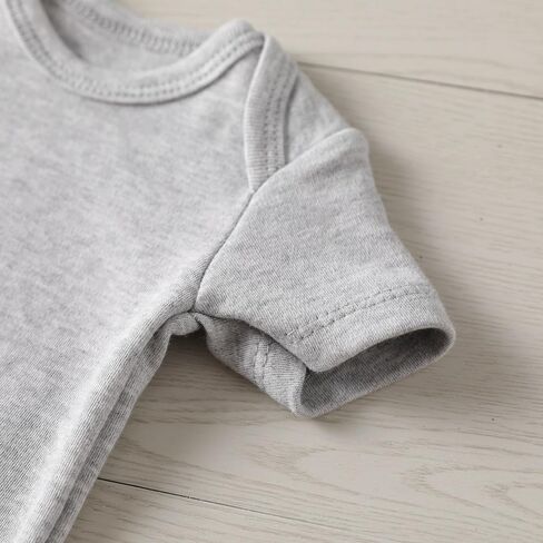 Acwssit Love Nana Papa Baby Boy Clothes Unisex Funny Baby Girl Baby Bodysuit 0-3 months in Saudi Arabia