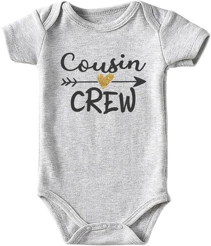 Acwssit Love Nana Papa Baby Boy Clothes Unisex Funny Baby Girl Baby Bodysuit 0-3 months in Saudi Arabia