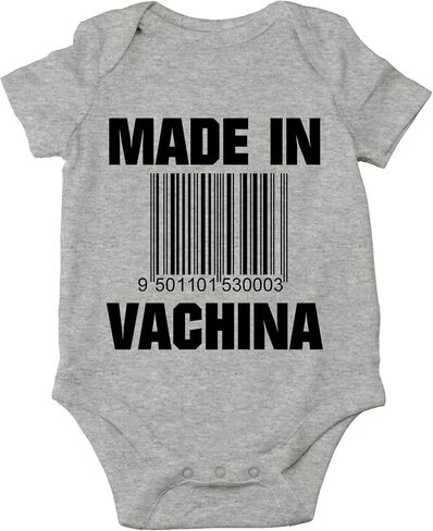 AW Fashions Made in VaChina - Pop Culture - Puns Funny Baby Bodysuit in Saudi Arabia