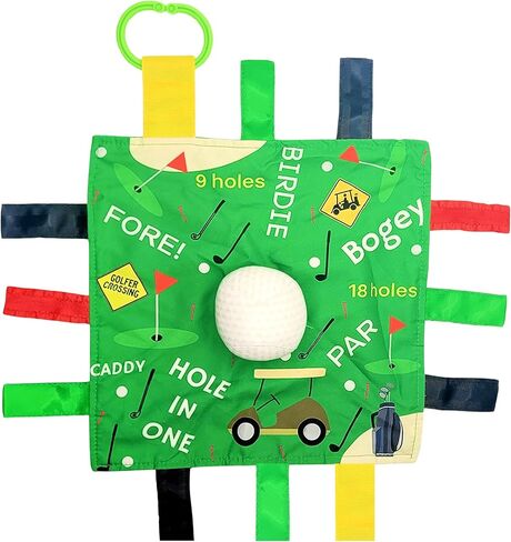 Baby's My First Golf Set Baby Tag Toy Lovey Comfort Soother with Plush Golf Ball in Kuwait