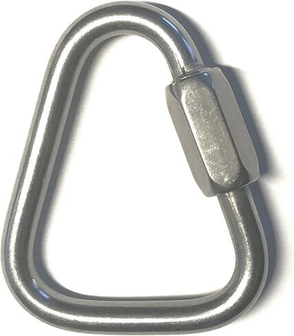 US STAINLESS Stainless Steel 316 Delta Quick Link 3/16" (5mm) Marine Grade Triangle in Saudi Arabia