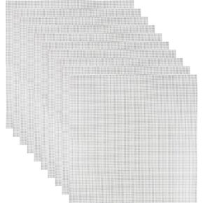 اوروال 10 قطع من اوراق تجفيف السيليكون، تستخدم على المجفف ومجفف التجميد، بساط تجفيف غير لاصق، للحوم ولحم البقر والمشنج والاعشاب، مع مقاومة لدرجات الحرارة العالية، سهلة التنظيف، مربع 14×14 انش in Kuwait