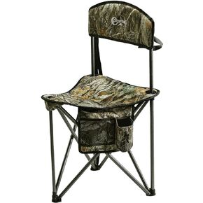Portal Extra Large Quick Folding Tripod Stool with Backrest Fishing Camping Chair with Carry Strap in Kuwait