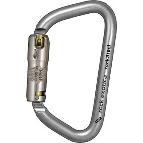 Rock Exotica rockSteel Locking Carabiner - Auto-Lock Stainless in Kuwait