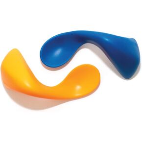 Kizingo Right-Handed Curved Baby Spoons for Toddler Self Feeding (2-Pack, Pink Raspberry and Mint Green) in Saudi Arabia