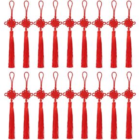 ترونيسترو 48 قطعة من عقدة صينية مصنوعة يدويا من الحرير الساتان الحريري لتزيين المنزل لمهرجان الربيع الصيني in Kuwait