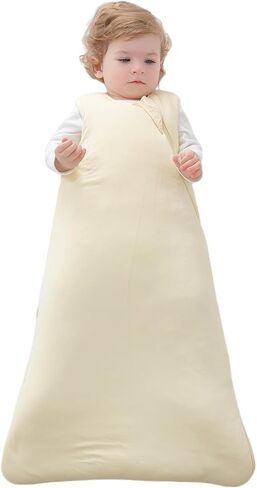 LOVABYLUCK كيس نوم للأطفال من الخيزران 2.5 TOG كيس نوم شتوي للأطفال بطانية يمكن ارتداؤها in Kuwait