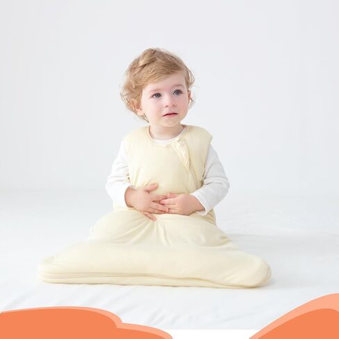 LOVABYLUCK كيس نوم للأطفال من الخيزران 2.5 TOG كيس نوم شتوي للأطفال بطانية يمكن ارتداؤها in Kuwait