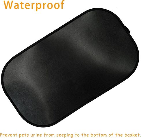 عربة اطفال للحيوانات الاليفة 4 في 1 من باوزديا، عربة اطفال للقطط والكلاب الصغيرة والمتوسطة، قابلة للفصل مع مظلة سهلة القفل بدون سحاب، مجموعة مقعد سيارة معززة بحزام امان للجراء والقطط in Kuwait