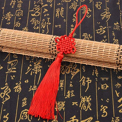 ترونيسترو 48 قطعة من عقدة صينية مصنوعة يدويا من الحرير الساتان الحريري لتزيين المنزل لمهرجان الربيع الصيني in Kuwait