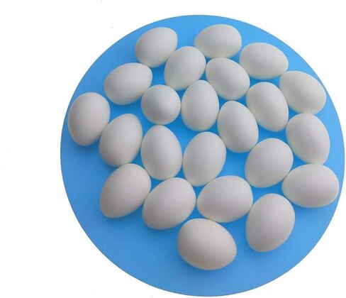 بيض حويمي 13 جرام من البلاستيك الصلب لحمام السباق 20 قطعة (أبيض 20 قطعة) in Kuwait