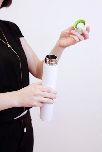 كيكرلاند ثيرموس رفيع من الستانلس ستيل، ابيض، 24 قطعة in Kuwait