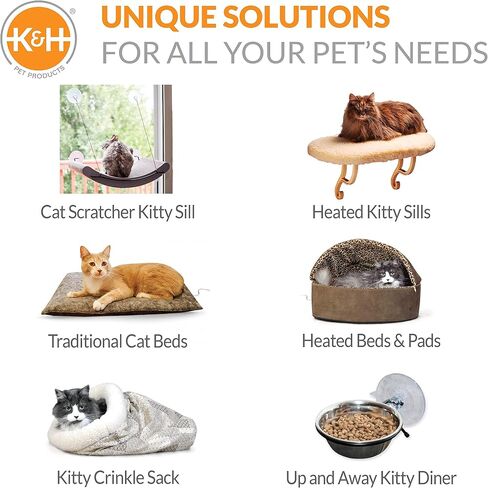 K&H Pet Products كيتي كيس مجعد باللون الأزرق المخضر 38.1 سم × 45.7 سم in Saudi Arabia