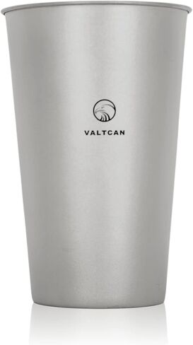 فالتكان كوب تيتانيوم 500 مل سعة 16.9 اونصة قابل للتكديس من الورق والبلاستيك البديل in Kuwait