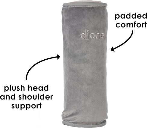 Diono Seat Belt Pillow for Kids, Super Soft Car Seat Belt Cover Travel Pillow for Head, Neck, Shoulder in Car, Universal Fit in Kuwait
