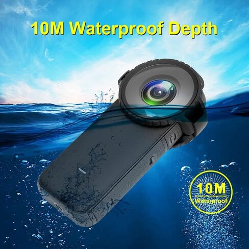 PULUZ Waterproof Lens Guards for Insta360 One X2 Protective Cover Case for Insta360 ONE X2 Accessories-High Tansmittance Camera Lens Protector in Saudi Arabia
