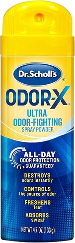 Dr. Scholl's Odor-X Odor Fighting Spray Powder 4.70 oz (Pack of 9) in Saudi Arabia