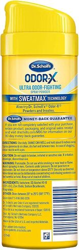 Dr. Scholl's Odor-X Odor Fighting Spray Powder 4.70 oz (Pack of 9) in Saudi Arabia