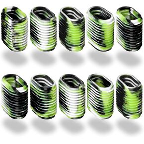 10 قطع من المطاط لبكرة الصيد مقبض غطاء غير قابل للانزلاق مقبض Baitcaster Knob Sleeve 5 أزواج في الحزمة 5 ألوان للصب أو الدوران بكرة in Kuwait