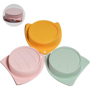 LSTCPGLAI 3 قطع من أغطية العلب للكلاب والقطط وأغذية الحيوانات الأليفة يمكن أن تغطي أغطية علب أغذية الحيوانات الأليفة من السيليكون، خالية من مادة BPA، آمنة للاستخدام في غسالة الأطباق، مقاسات متعددة للكلاب والقطط in Kuwait