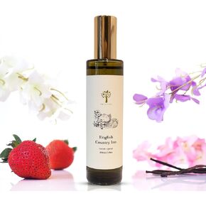PRISTINE English Country Inn/Inspired by Ritz Carlton Hotel Linen & Room Spray Air Freshener, Made With Essential Oils, Other Chosen Ingredients, Strawberry, Vanilla, Musk Scent, 100ml Pillow Spray in Kuwait