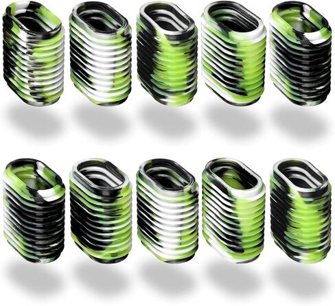 10 قطع من المطاط لبكرة الصيد مقبض غطاء غير قابل للانزلاق مقبض Baitcaster Knob Sleeve 5 أزواج في الحزمة 5 ألوان للصب أو الدوران بكرة in Kuwait